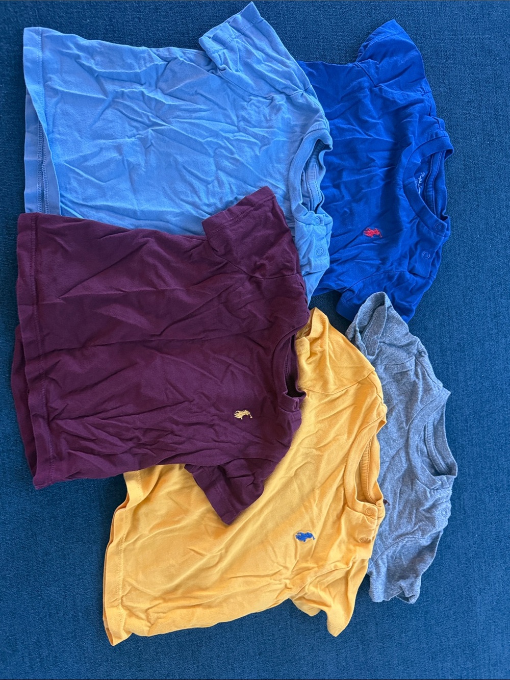 Polo shirt set of 5 - 9 months
